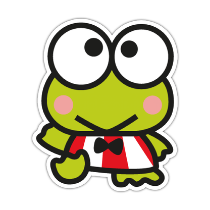 Hello Kitty Keroppi Die Cut Sticker (3438)