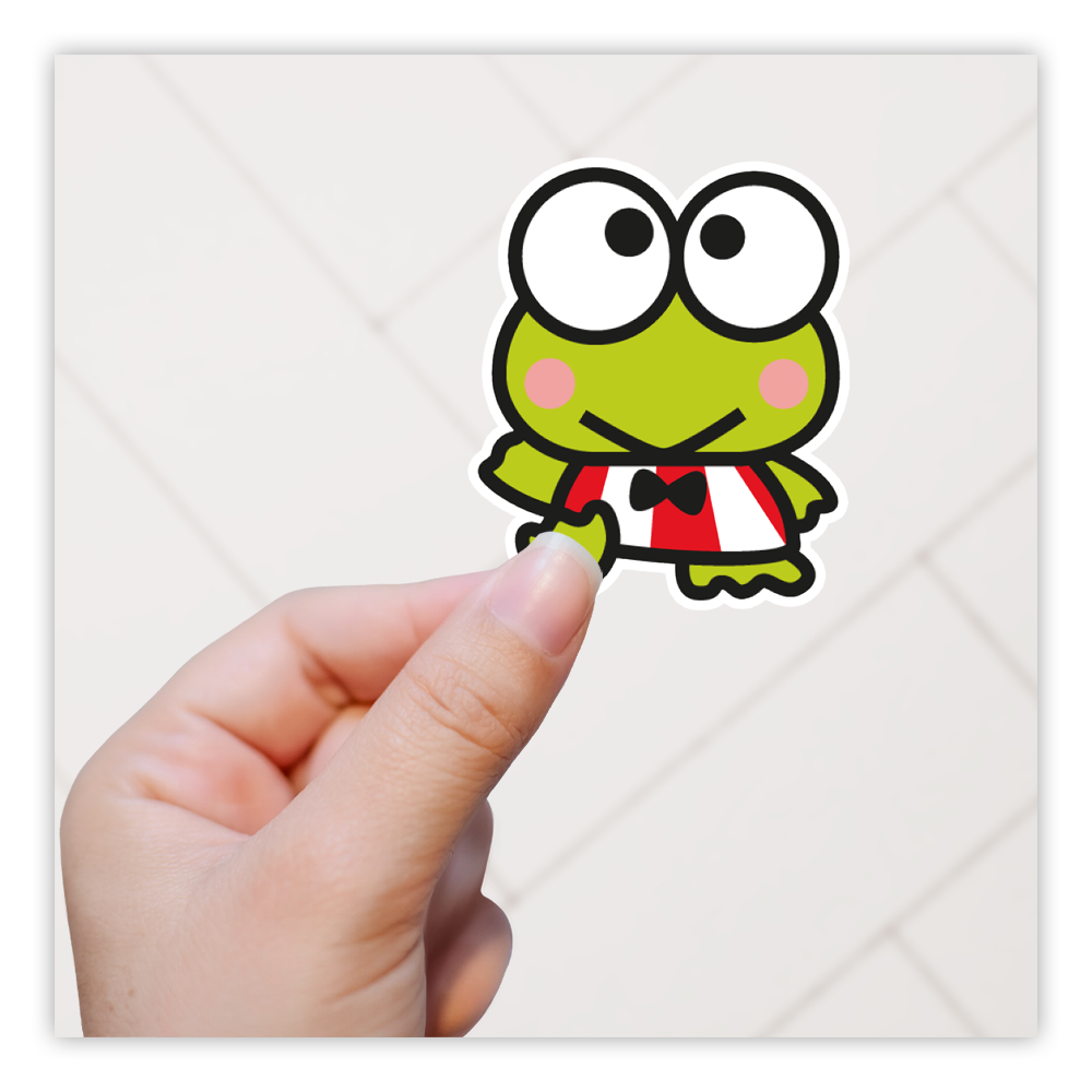 Hello Kitty Keroppi Die Cut Sticker (3438)