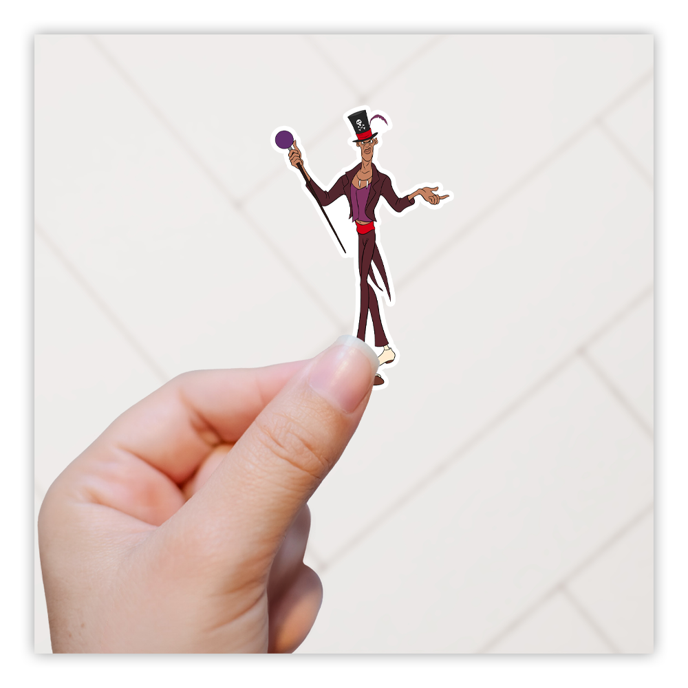 Disney Princess And The Frog Dr. Facilier Die Cut Sticker (3445)