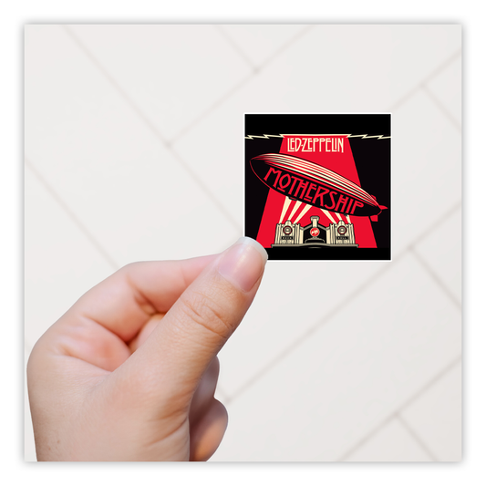 Led Zeppelin Mothership  Die Cut Sticker (3446)