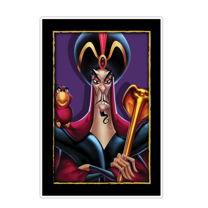 Disney Aladdin Jafar Iago Die Cut Sticker (3451)