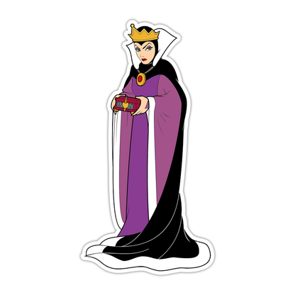 Snow White Evil Queen Die Cut Sticker (3453)