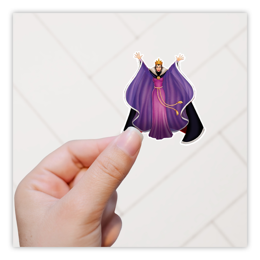 Snow White Evil Queen Die Cut Sticker (3454)