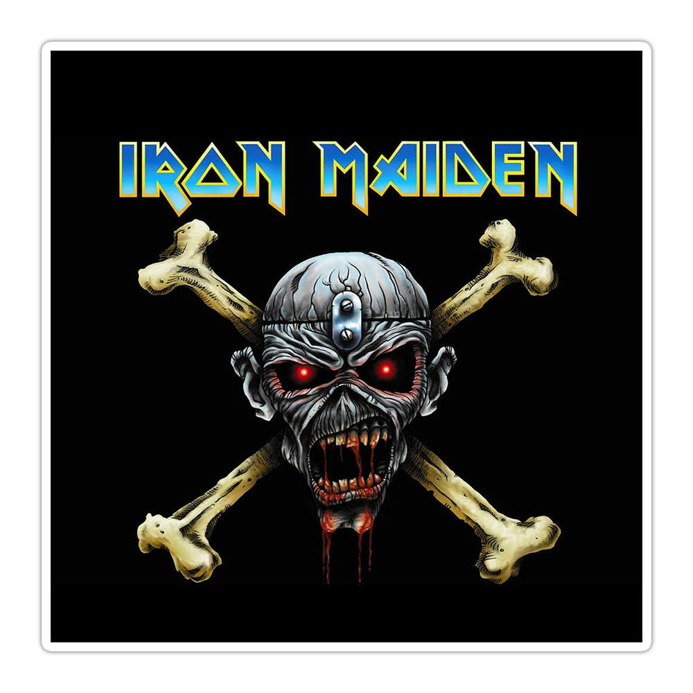 Iron Maiden Eddy Die Cut Sticker (3455)