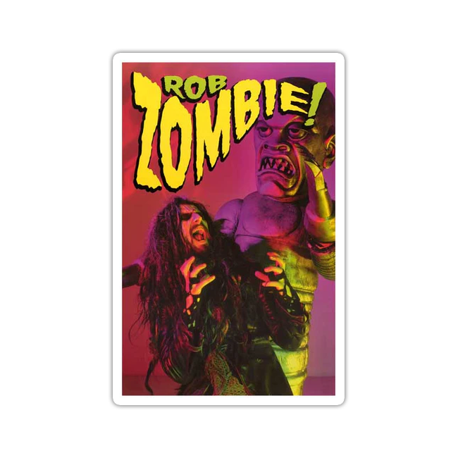 Rob Zombie Poster Die Cut Sticker (3461)