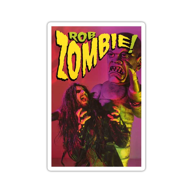 Rob Zombie Plakkaat Die Cut Sticker (3461)