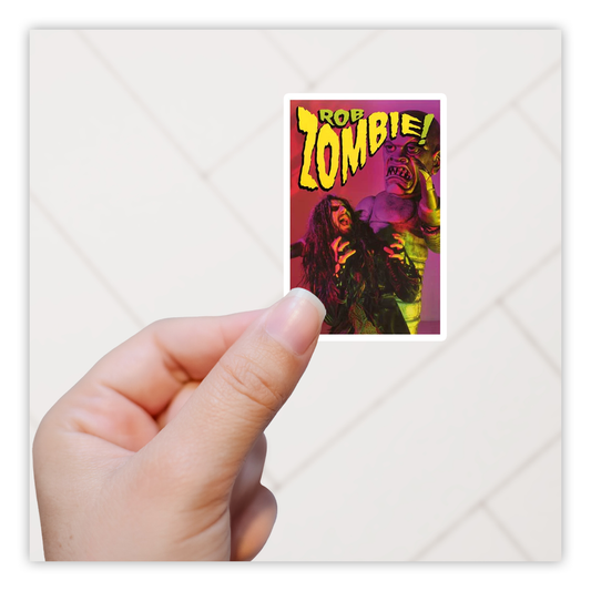 Rob Zombie Poster Die Cut Sticker