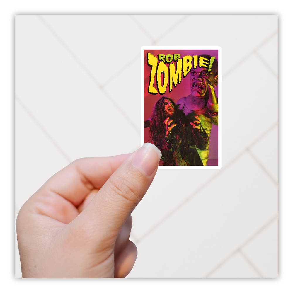 Rob Zombie Poster Die Cut Sticker (3461)