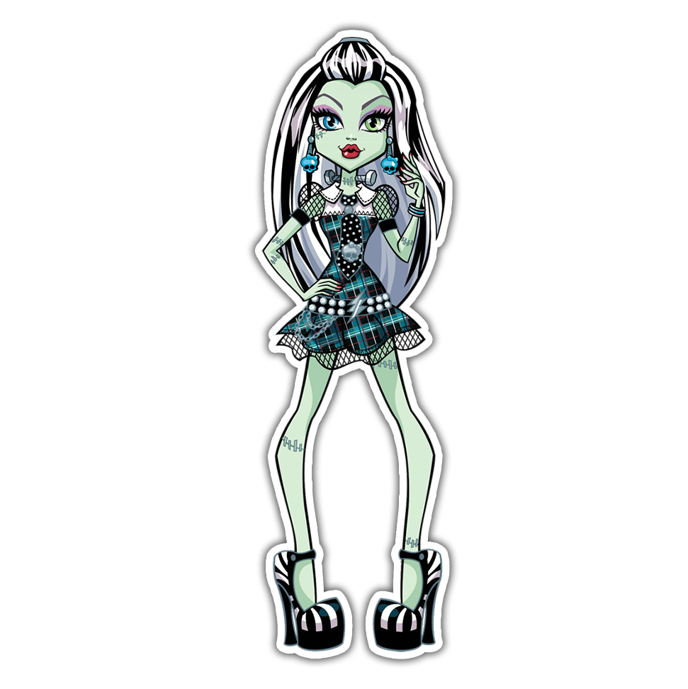 Monster High Frankie Stein Die Cut Sticker (3464)