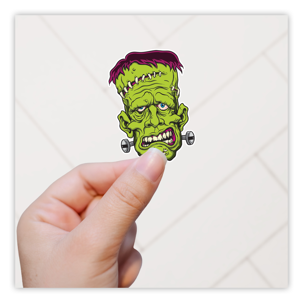 Frankenstein Monster Die Cut Sticker (348)