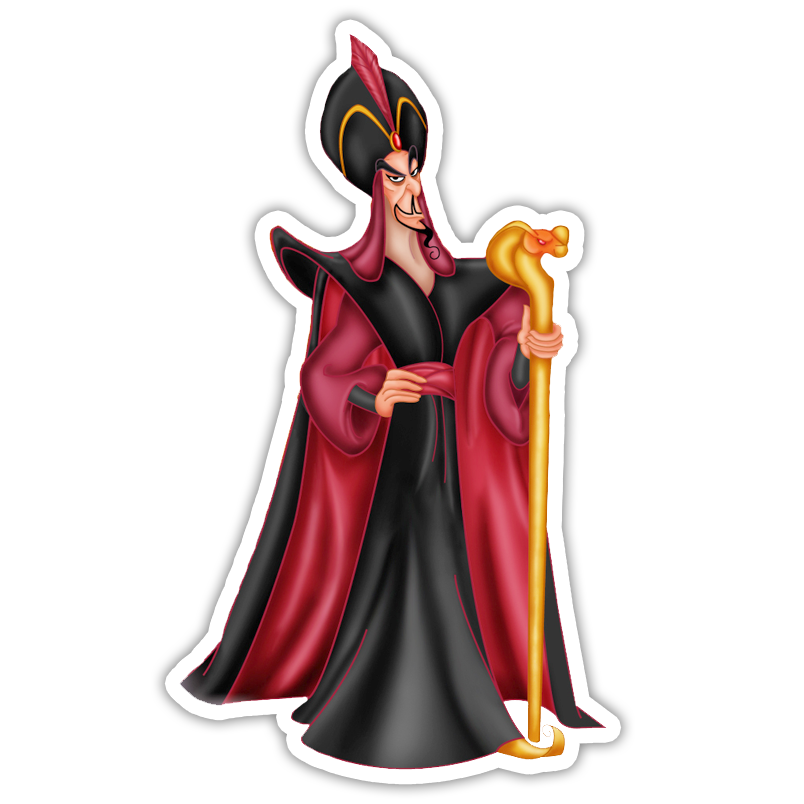 Aladdin's Jafar Die Cut Sticker (3490)