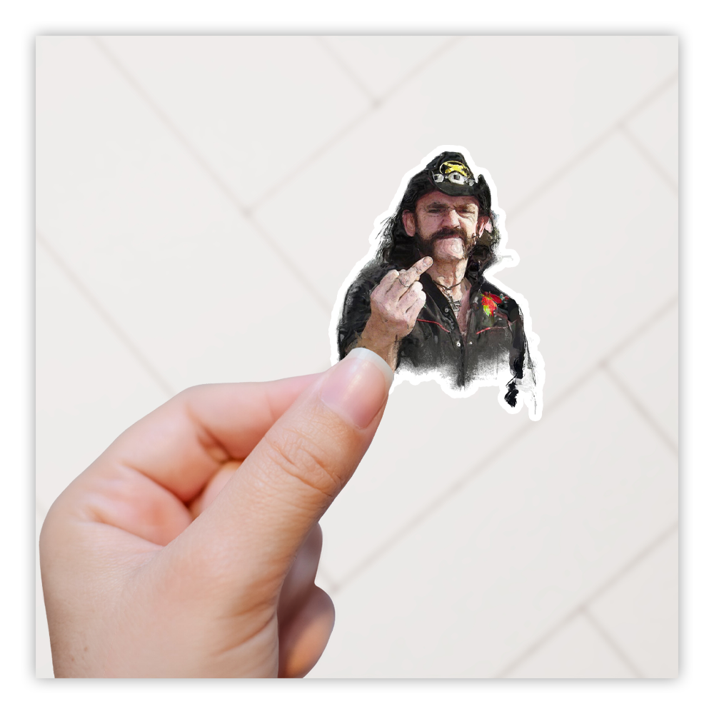 Motorhead Lemmy Die Cut-plakker (3499)