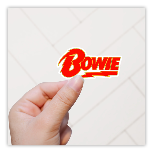 David Bowie Die Cut Sticker