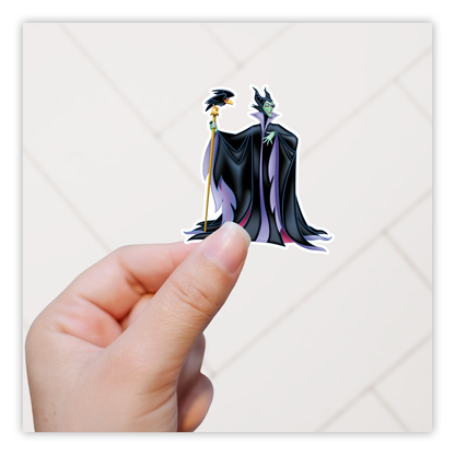 Disney Sleeping Beauty Maleficent Die Cut Sticker (3510)