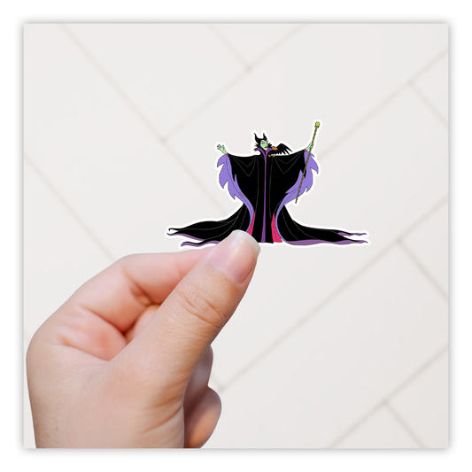 Disney Sleeping Beauty Maleficent Die Cut Sticker (3511)