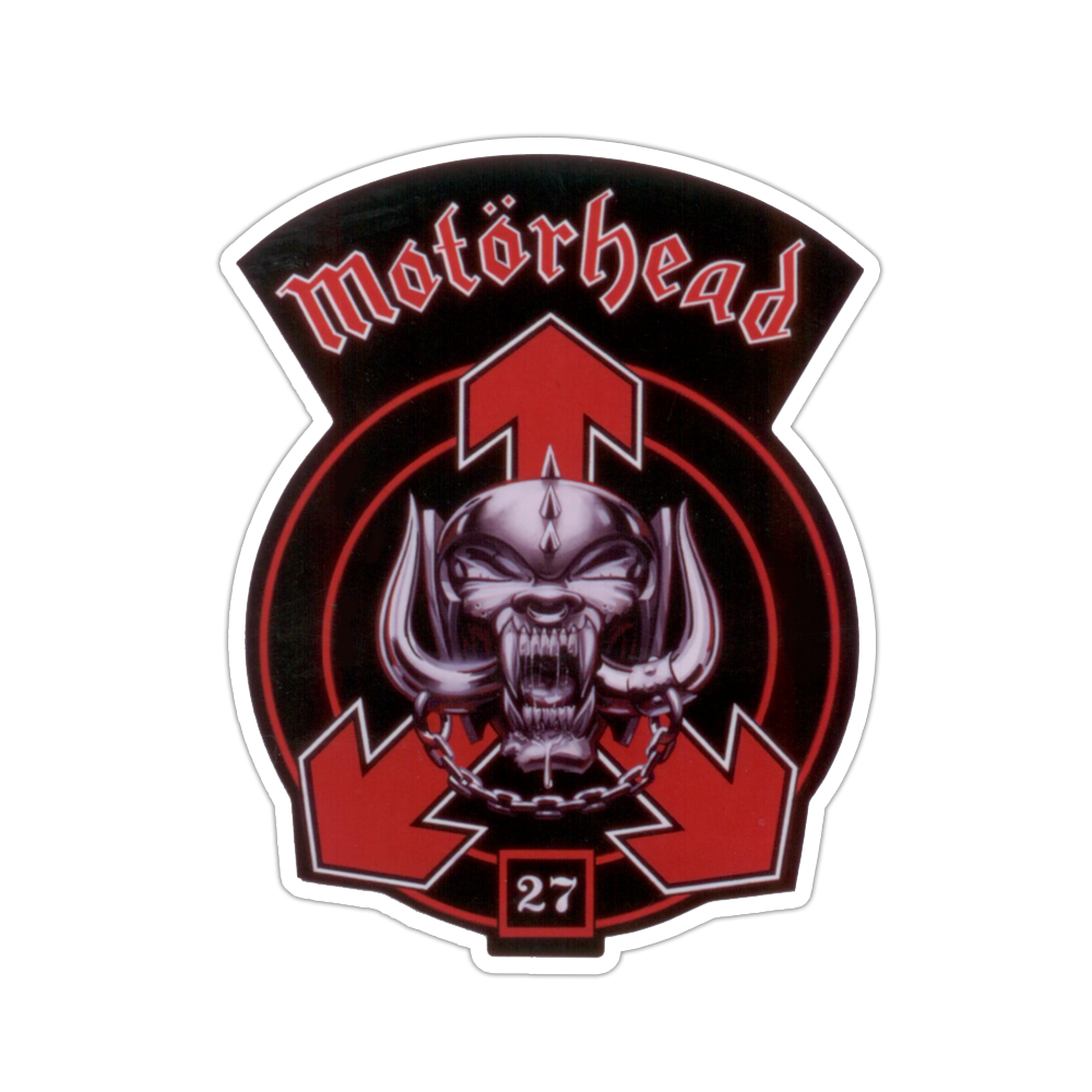 Motorhead 27 Die Cut Sticker (3536)