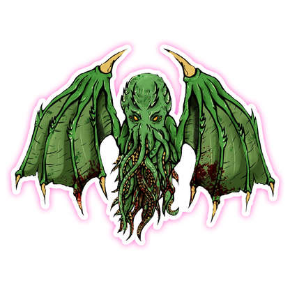 Cthulhu Die Cut-plakker (3563)