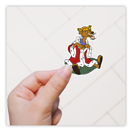 Disney Robin Hood Prince John Die Cut Sticker (3569)