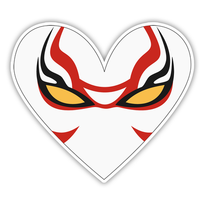 Big Hero 6 Yokai Heart Die Cut Sticker (3570)