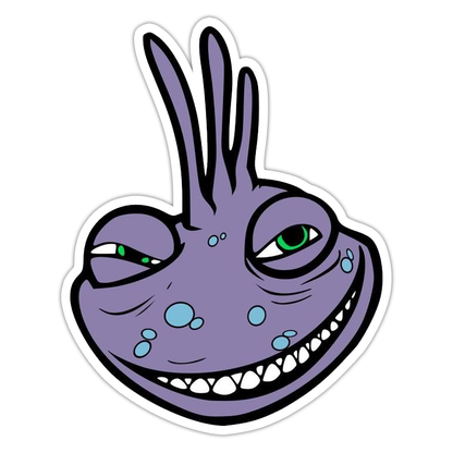 Monsters Inc Randall Boggs Die Cut Sticker (3578)