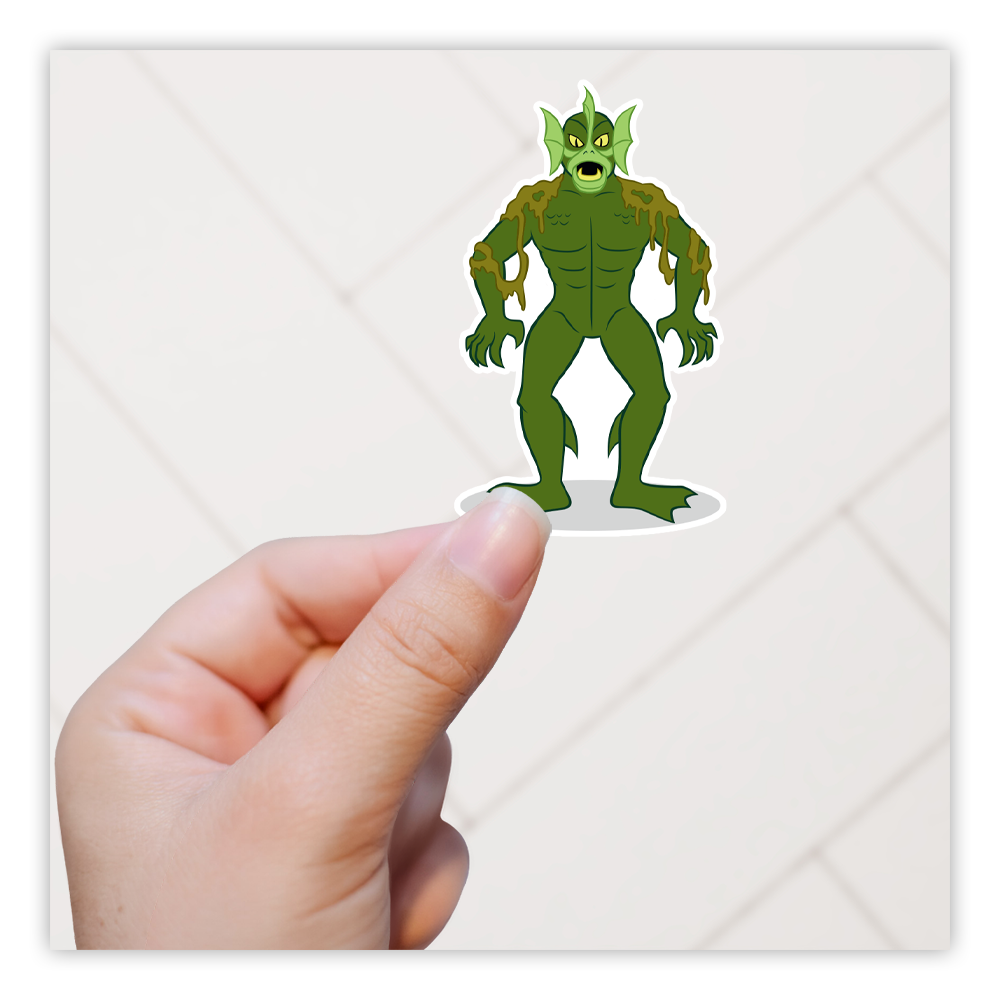 Scooby Doo Classic Monster Creature from the Black Lagoon Die Cut Sticker (3593)