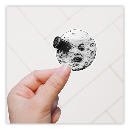 A Trip To The Moon Die Cut Sticker (3602)