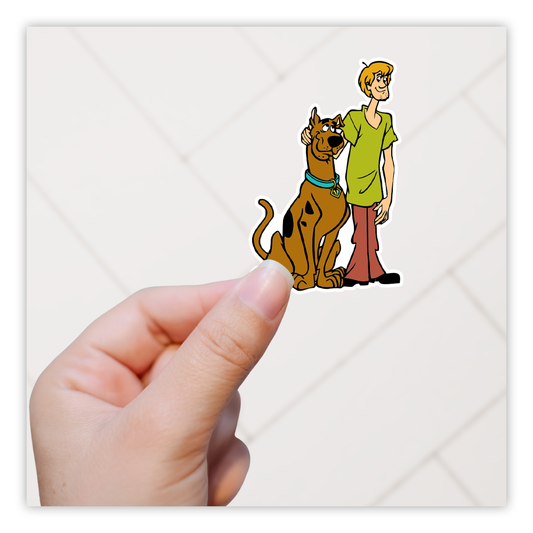 Scooby Doo Shaggy Die Cut Sticker (3617)