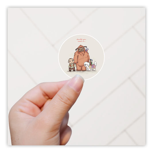 Jim Henson's Labyrinth Friends Should You Need Us Die Cut Sticker (3619)