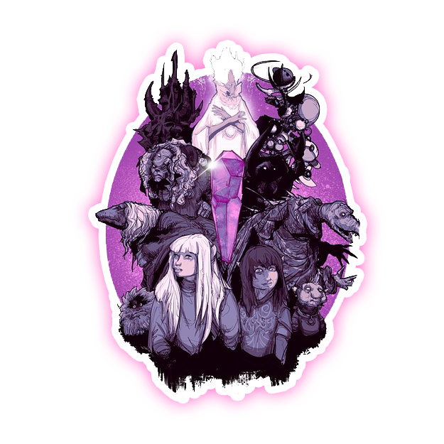 The Dark Crystal Characters Die Cut-plakker (3647)