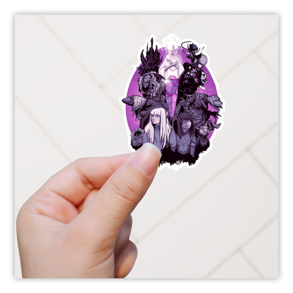 The Dark Crystal Characters Die Cut-plakker (3647)