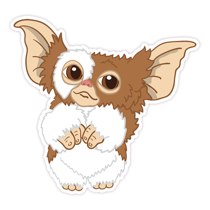 Gremlins Gizmo Mogwai Die Cut Sticker (365)