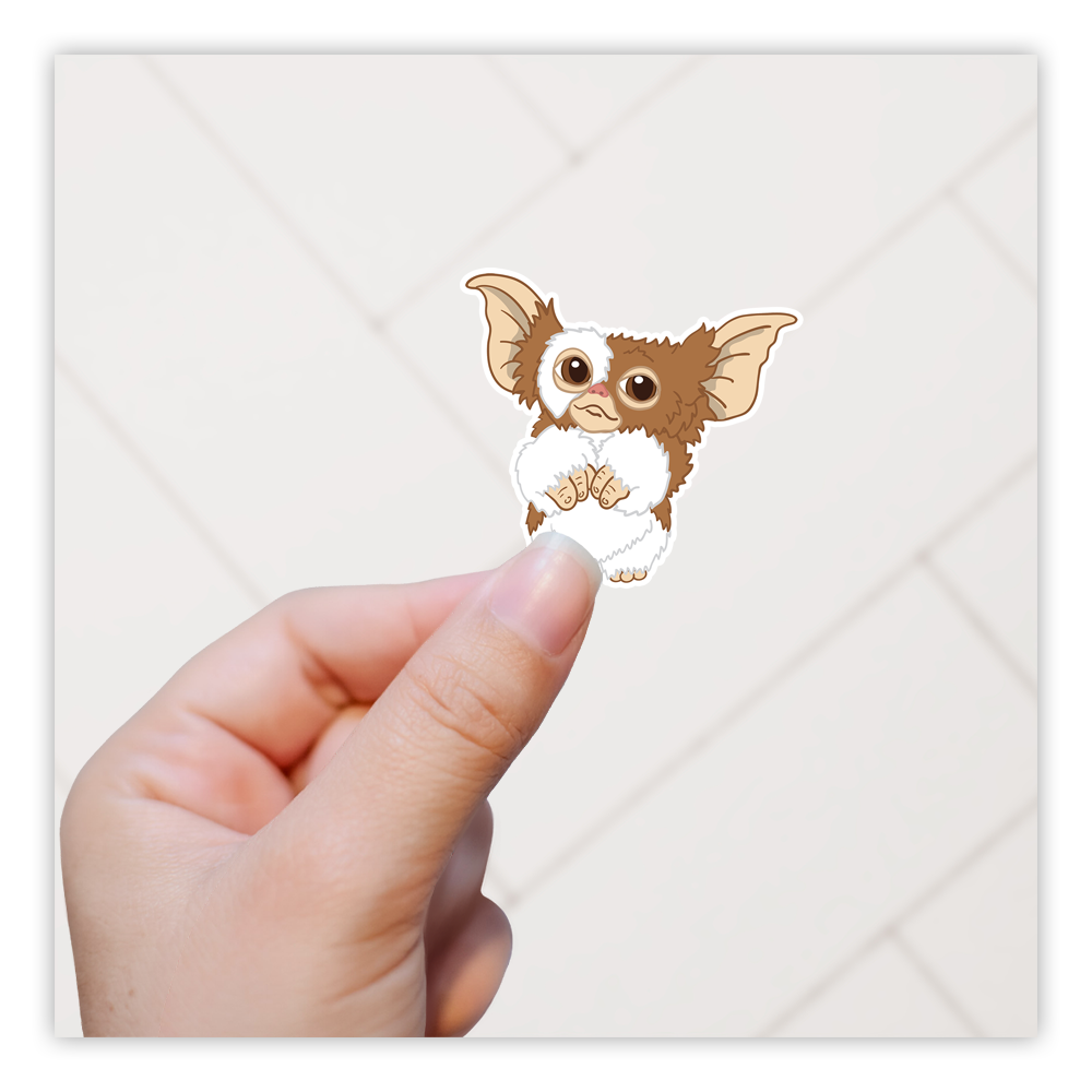 Gremlins Gizmo Mogwai Die Cut Sticker (365)