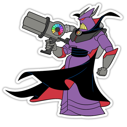 Toy Story 2 Zurg Die Cut Sticker (3661)