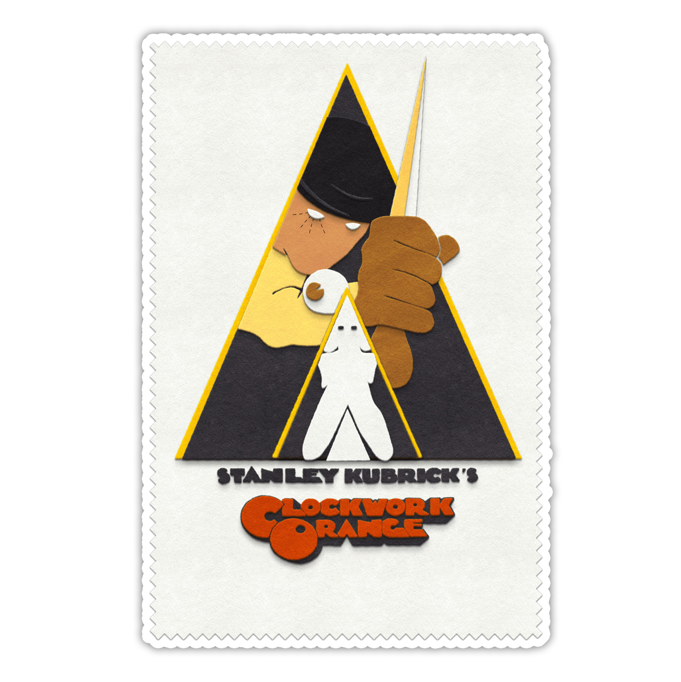 Clockwork Orange Poster Die Cut Sticker (3704)