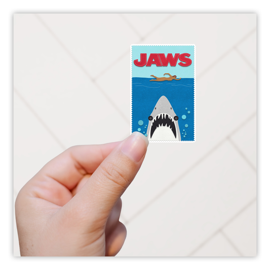 JAWS Poster Die Cut Sticker (3705)