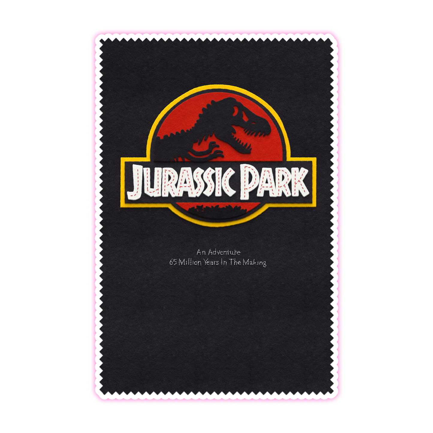 Jurassic Park Plakkaat Die Cut Sticker (3706)