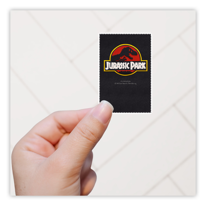 Jurassic Park Plakkaat Die Cut Sticker (3706)