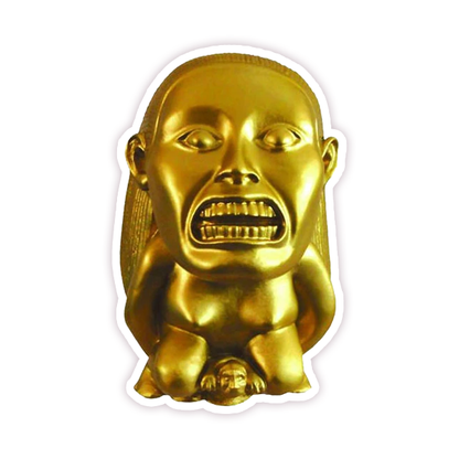 Indiana Jones Raiders Of The Lost Ark Golden Idol Die Cut Sticker (372)