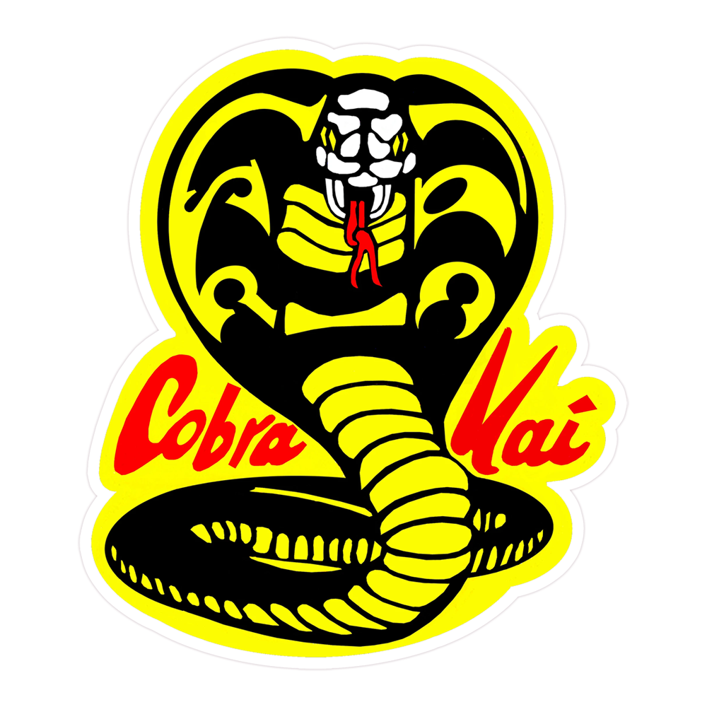 Karate Kid Cobra Kai Die Cut Sticker (38)