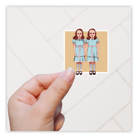 The Shining Grady Twins Die Cut Sticker (380)