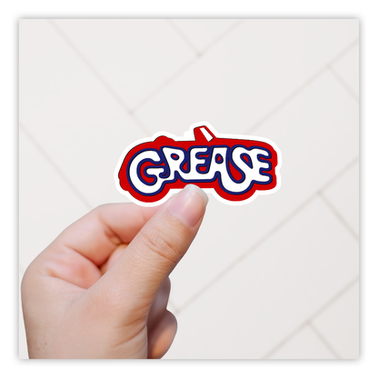 Grease The Movie Die Cut Sticker (381)