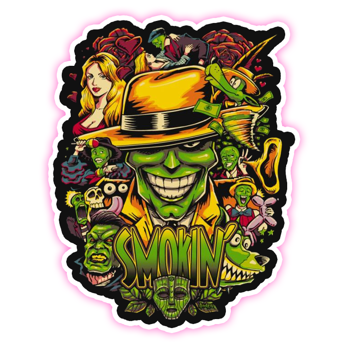 The Mask Die Cut Sticker (3876)