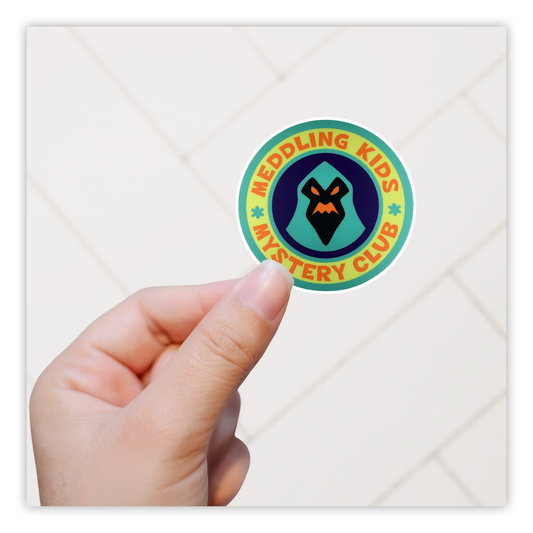 Scooby Doo Meddling Kids Mystery Club Die Cut Sticker (3918)