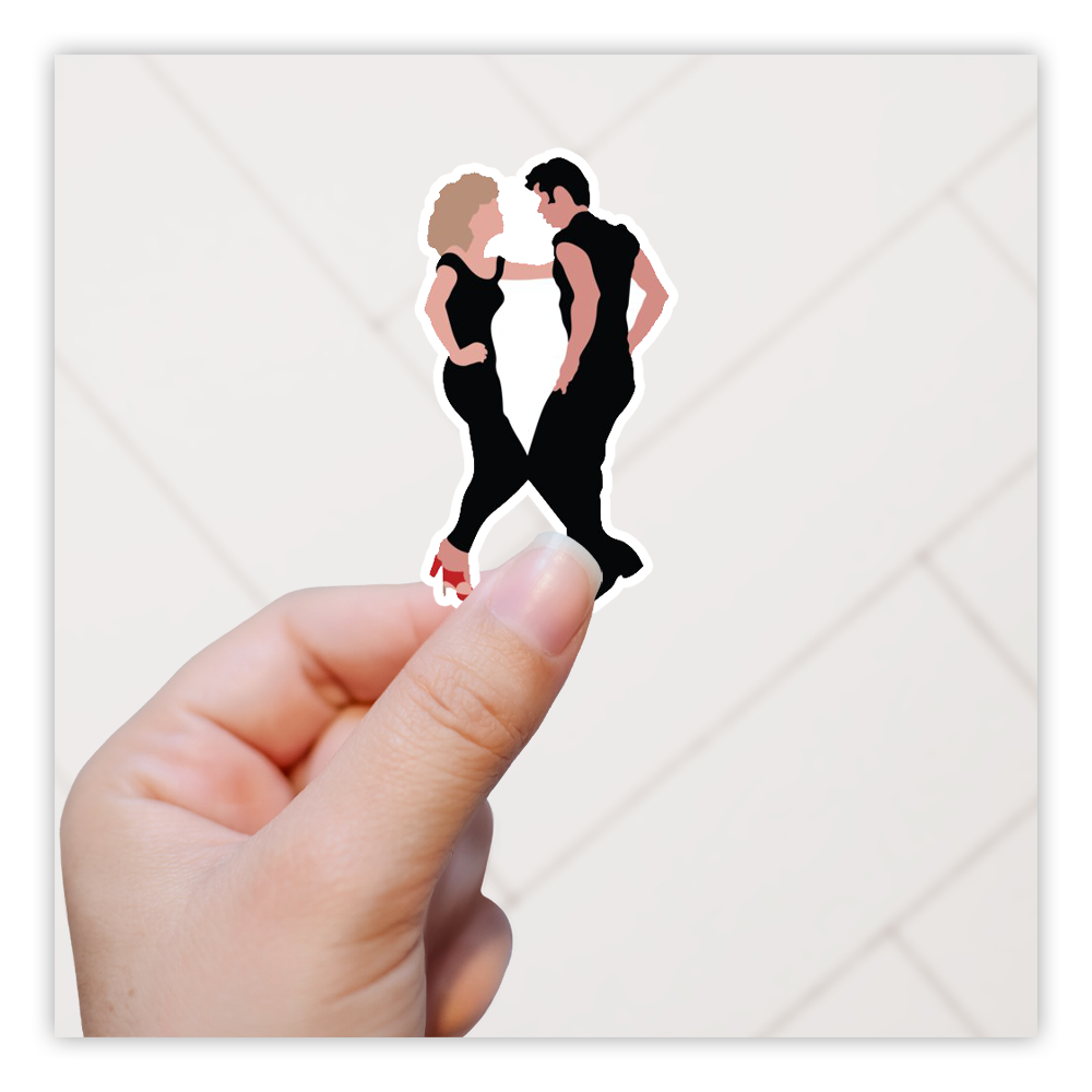 Grease Sandy Danny Dancing Die Cut Sticker (3932)