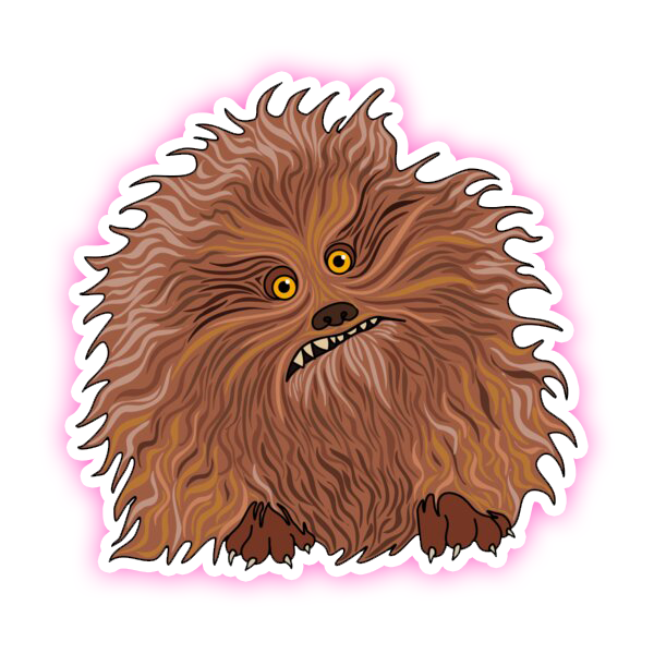 The Dark Crystal Fizzgig Die Cut Sticker (3933)