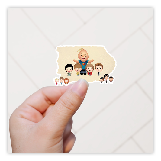 The Goonies Chibi Characters Die Cut Sticker (3958)