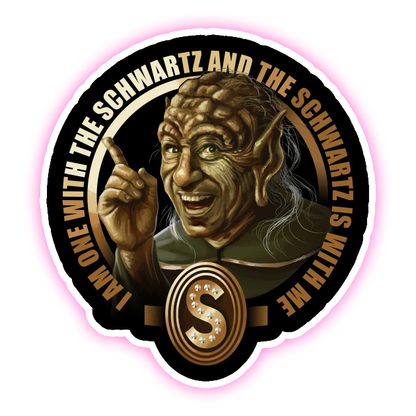 Spaceballs Yoghurt The Shwartz Die Cut Sticker (3960)