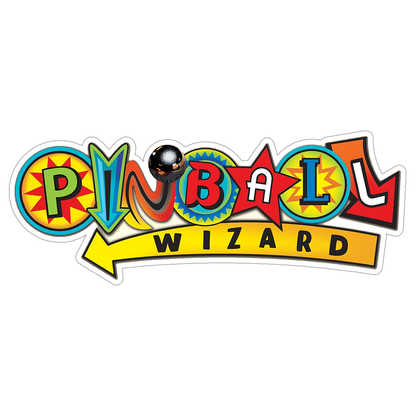 Pinball Wizard Die Cut Sticker (397)