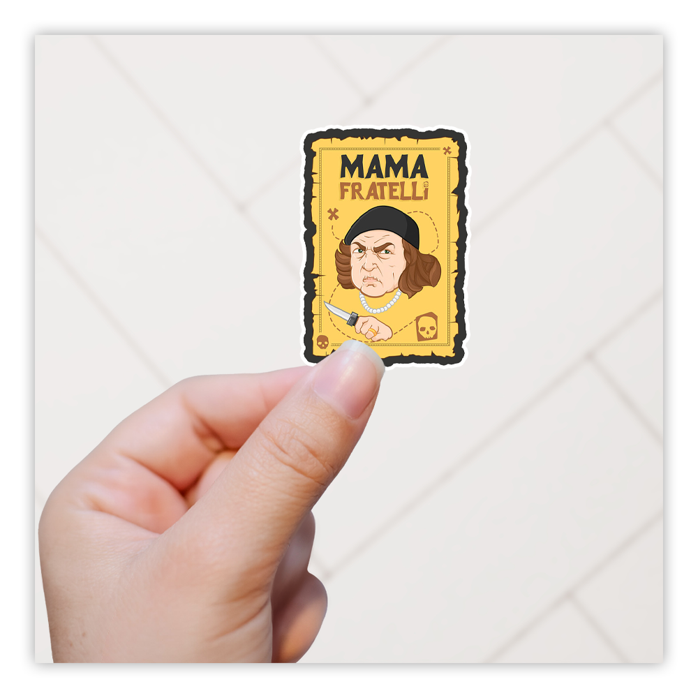 The Goonies Mama Fratelli Die Cut Sticker (3984)