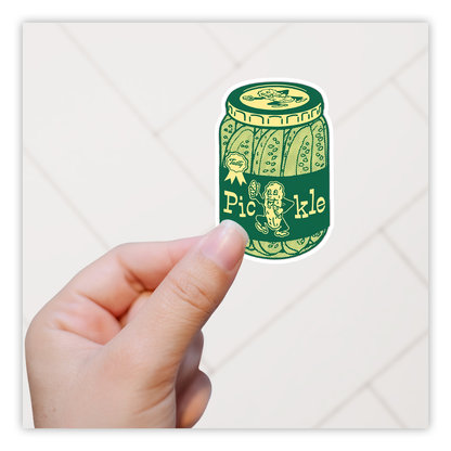 Jar Of Pickles Die Cut Sticker (4023)